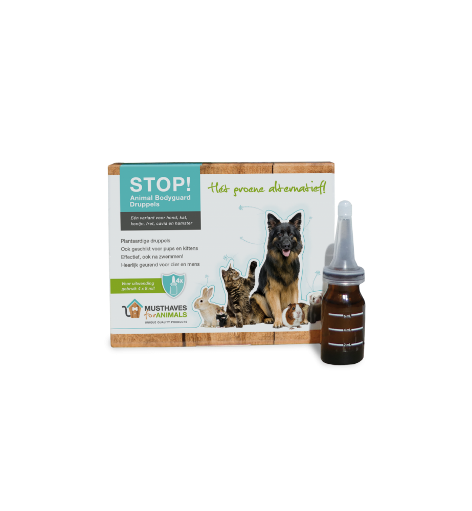 STOP! Animal Bodyguard Aromatherapie 4 x 8 ml