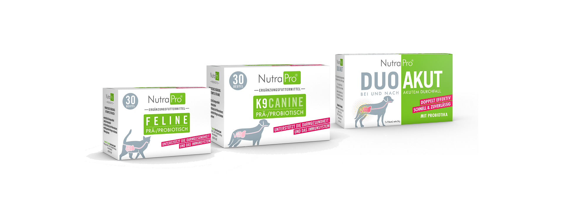 NutraPro: een hoogwaardig pre- & probiotisch voedingssupplement voor dieren!