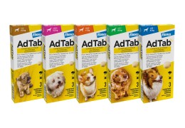 AdTab vlooien- en tekenpreventie: smakelijk en doeltreffend voor honden en katten